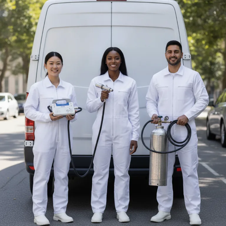 Cryotherapy team in East Hastings